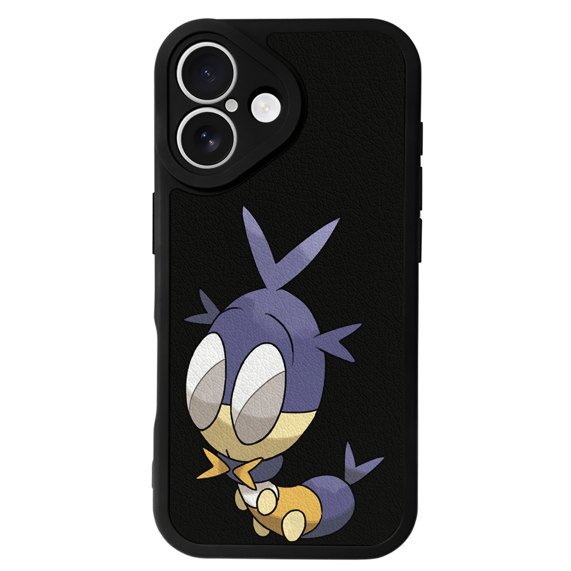 （画像用） ポケットモンスター Pokémon 【iPhone 16シリーズ対応】シリコンスマホケース（レザー調） 材質：シリコン